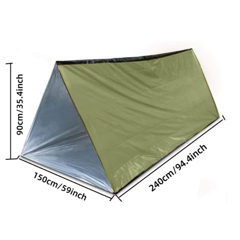 Tienda de Campaña de Emergenci - Emergency Mylar Tent reseña y precio