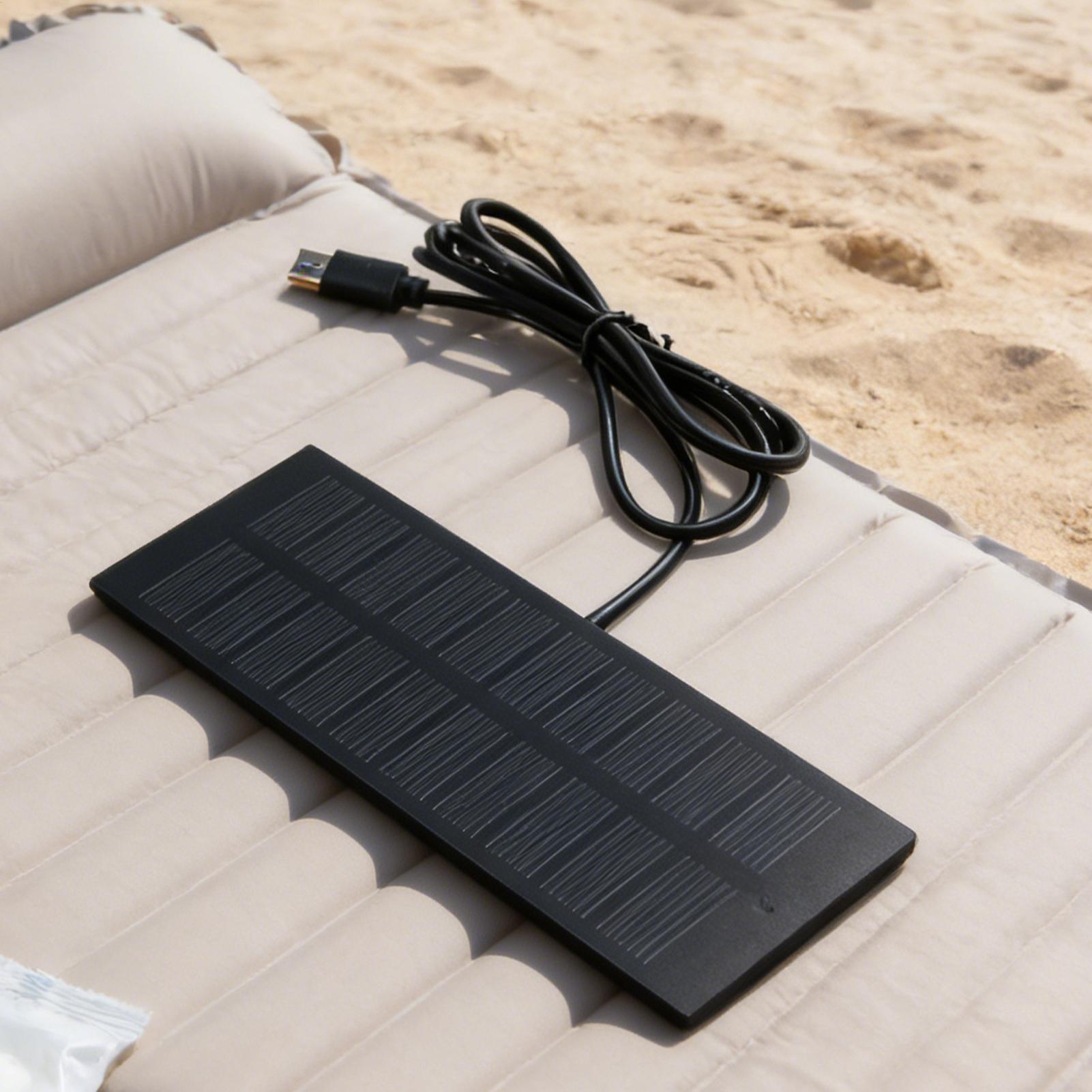 Panel Solar Portátil de 5W 5V, - Solar Emergency Charger reseña y precio