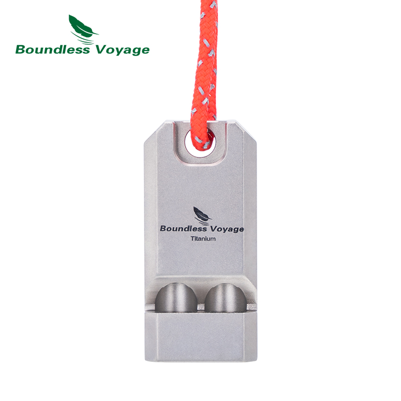 Boundless Voyage silbato de ti - Emergency Whistle Loud reseña y precio